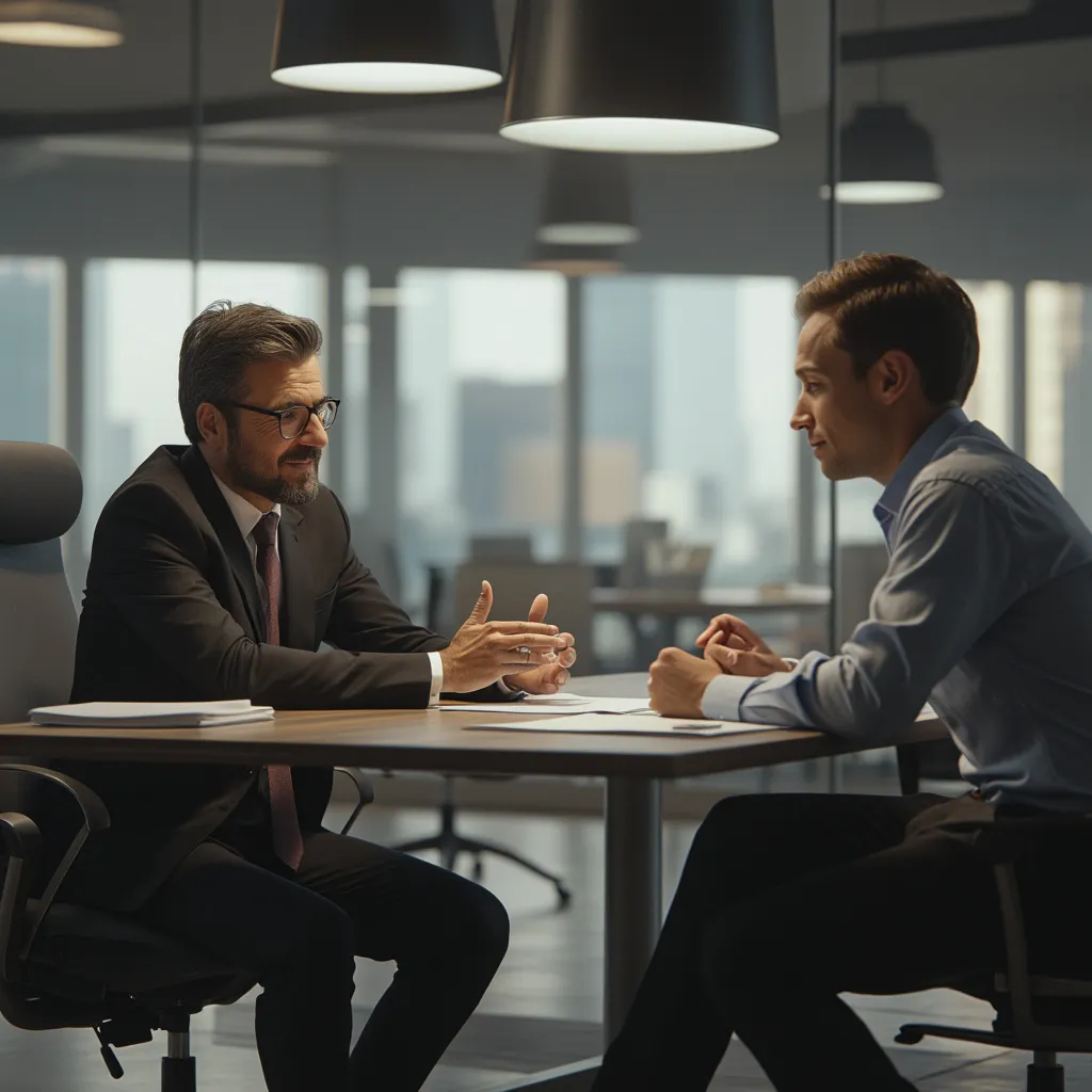 Intervenant lors d'une conférence business
